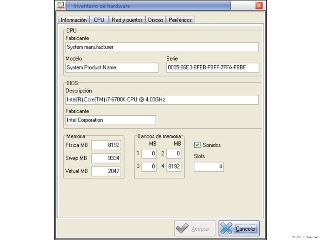 INVENTARIO DE HARDWARE 2 DE 5