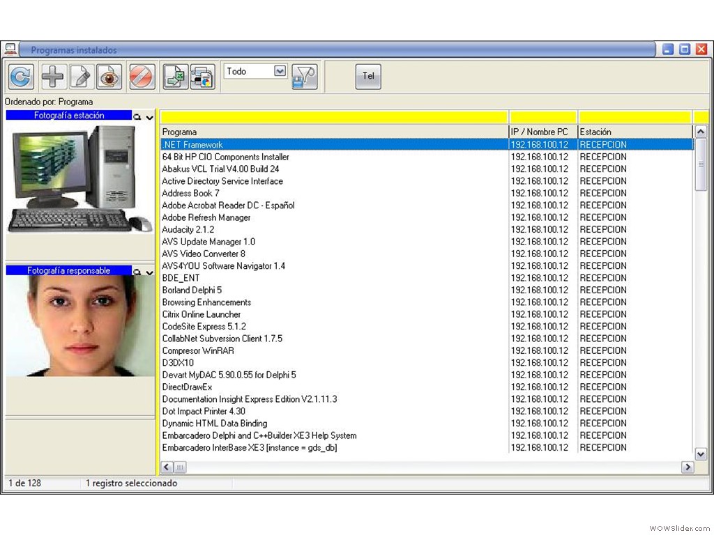 PROGRAMAS INSTALADOS