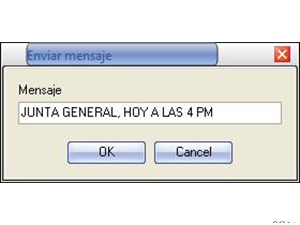 ENVIAR MENSAJE 1 DE 2